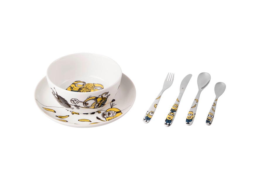 Set pappa Minions porcellana composto da 6 pezzi WMF