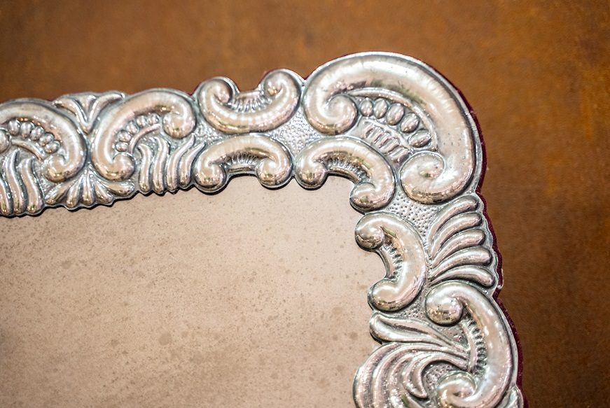 Specchiera argento in stile Barocco Selezione Zanolli