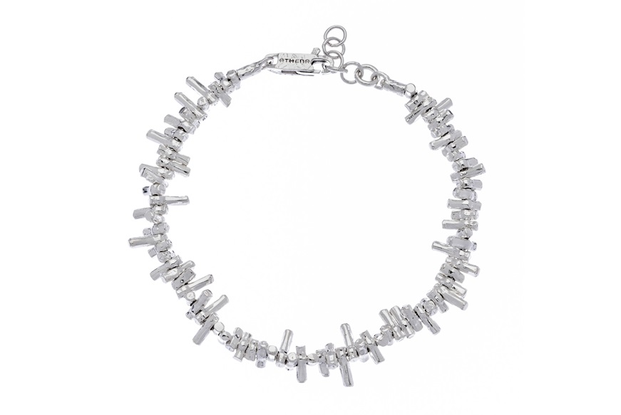 Bracelet Greta silver with movable bars Selezione Zanolli