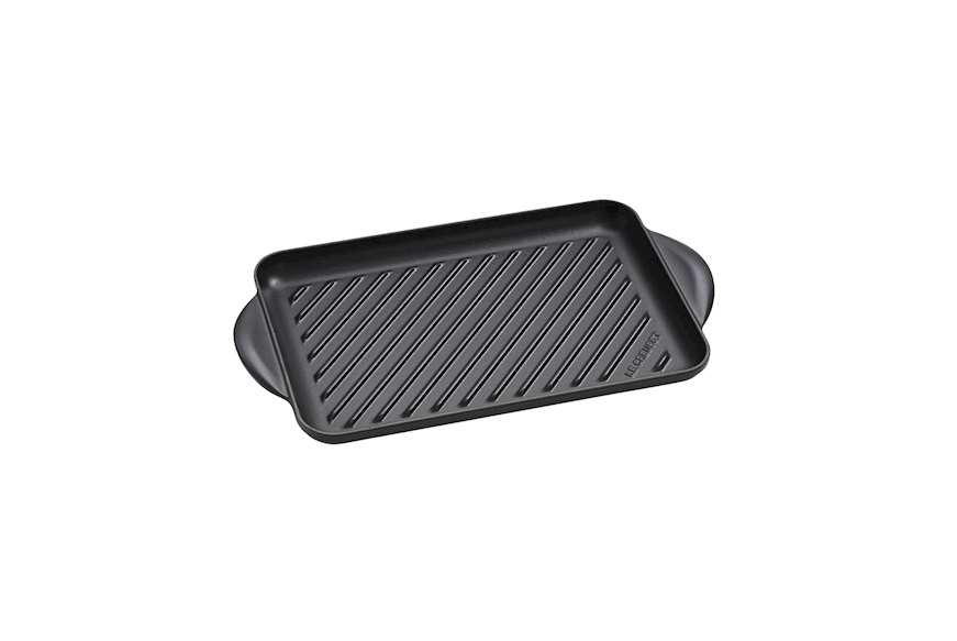 Rectangular grill Tradition cast iron nero Le Creuset