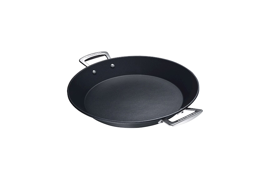 Le Creuset Padella paella in alluminio antiaderente nero