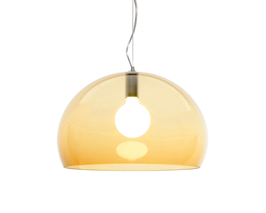 Lampada sospensione Fl/y ambra Kartell