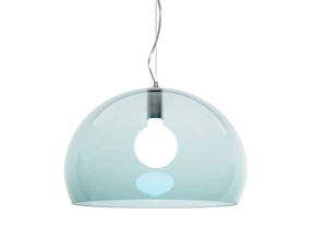 Suspension lamp Fl/y petrol Kartell