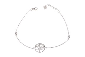 Bracciale Albero della Vita argento e zirconi Selezione Zanolli