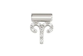 Pendant SeiMia silver Aries with zircons Nomination