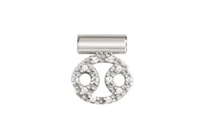 Pendant SeiMia silver Cancer with zircons Nomination