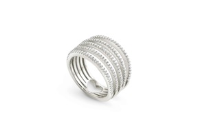 Ring Lovelight silver with white cubic zirconia Nomination
