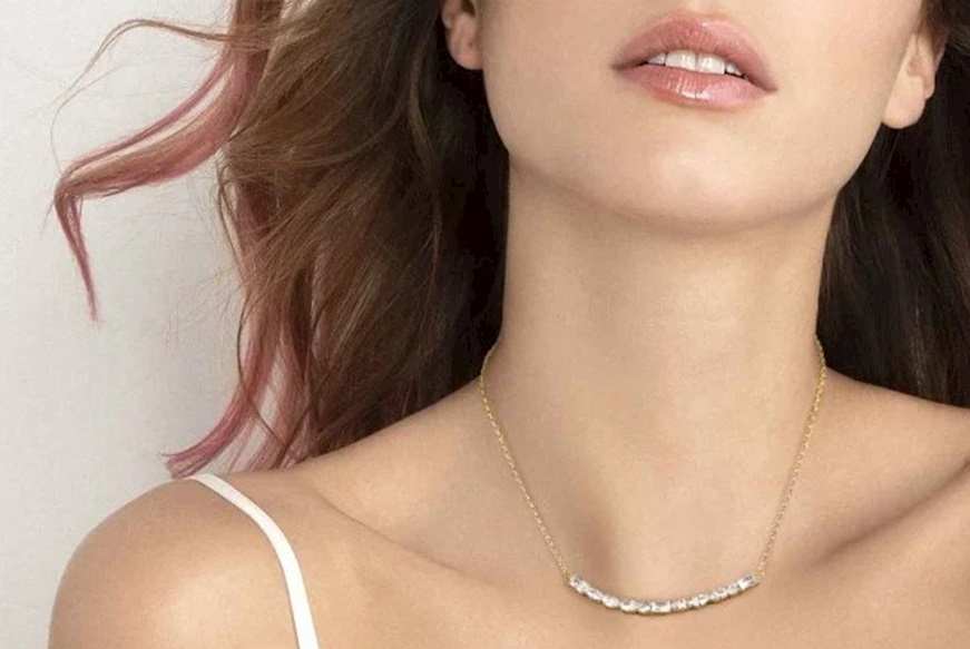 Necklace Colour Wave silver with cubic zirconia Nomination