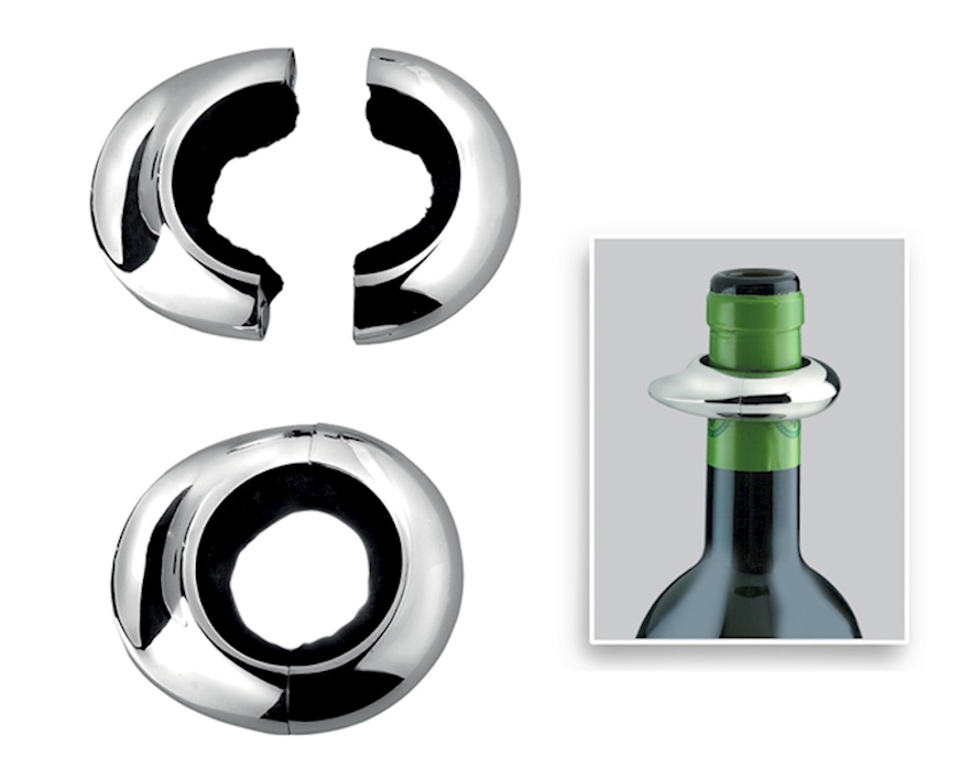 Salvagoccia calamitato silver plated Selezione Zanolli