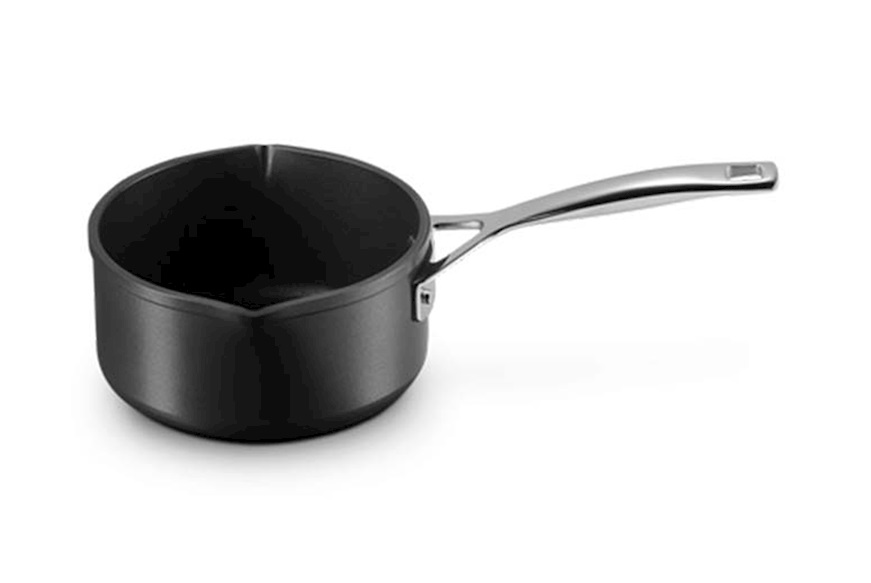 Casseruola in alluminio antiaderente nero doppio becco Le Creuset
