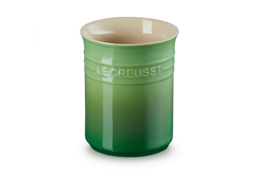 Contenitore Spatole gres verde bamboo Le Creuset