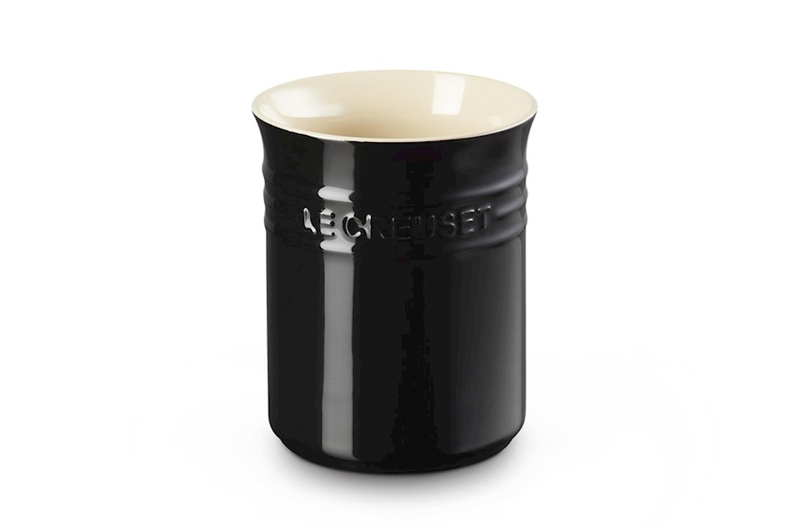 Utensil Jar stoneware black onyx Le Creuset