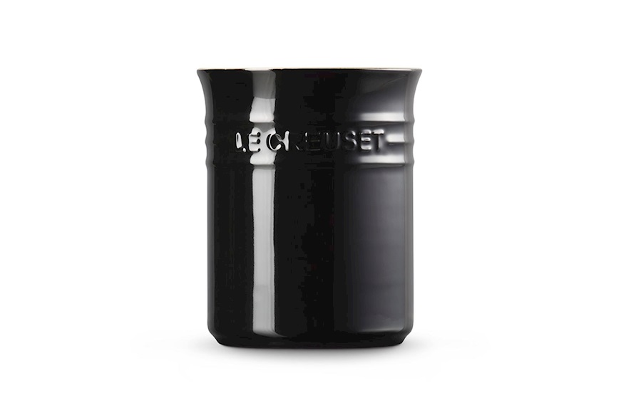 Utensil Jar stoneware black onyx Le Creuset