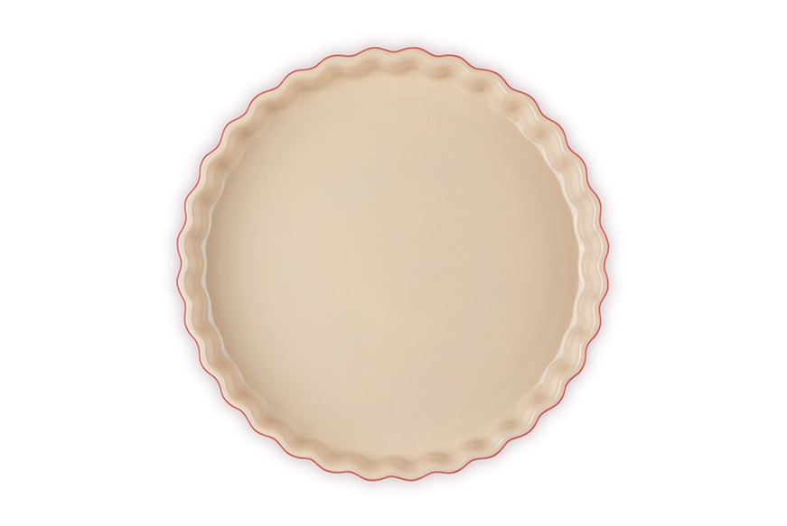 Round Cake Pan Tradition stoneware cerise Le Creuset