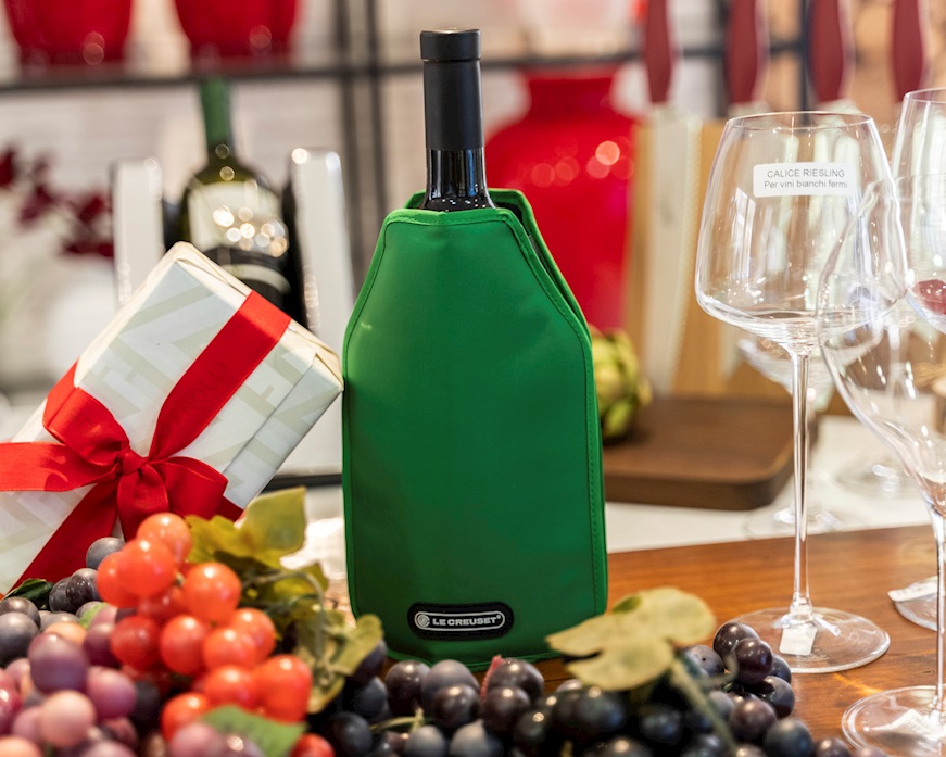 Rinfresca vino WA 126 verde bamboo Le Creuset