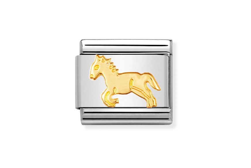 Cavallo Composable acciaio e oro Nomination