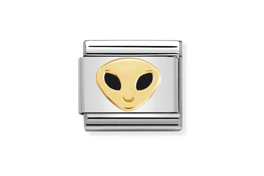 Alien Composable steel gold and enamel Nomination