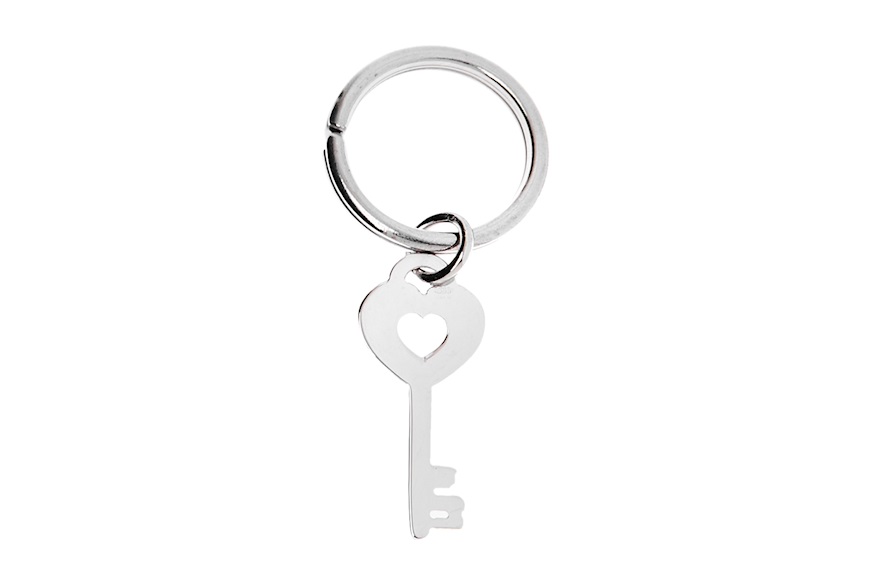 Keychain Key silver Selezione Zanolli