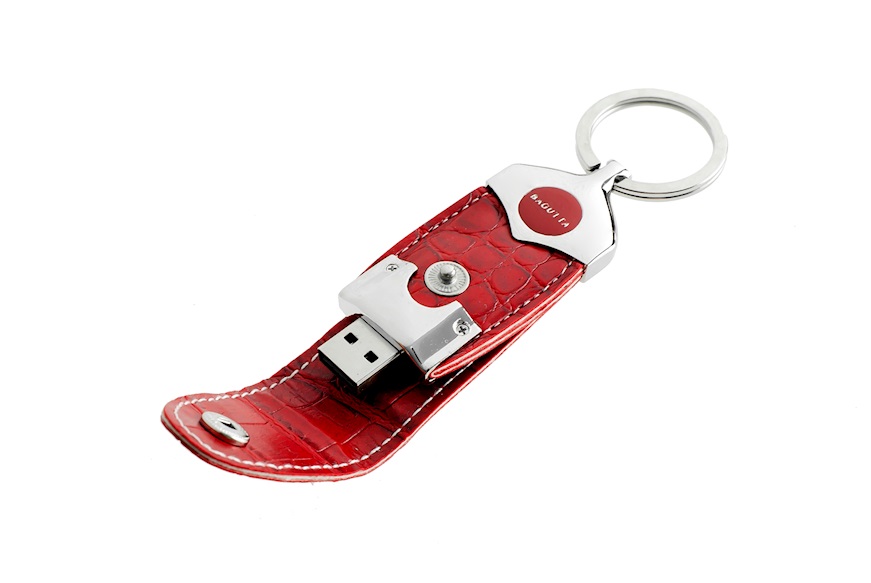 Portachiavi Usb con 8 giga di memoria rosso Selezione Zanolli