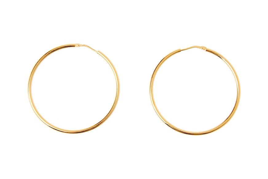 Hoop earrings silver Selezione Zanolli