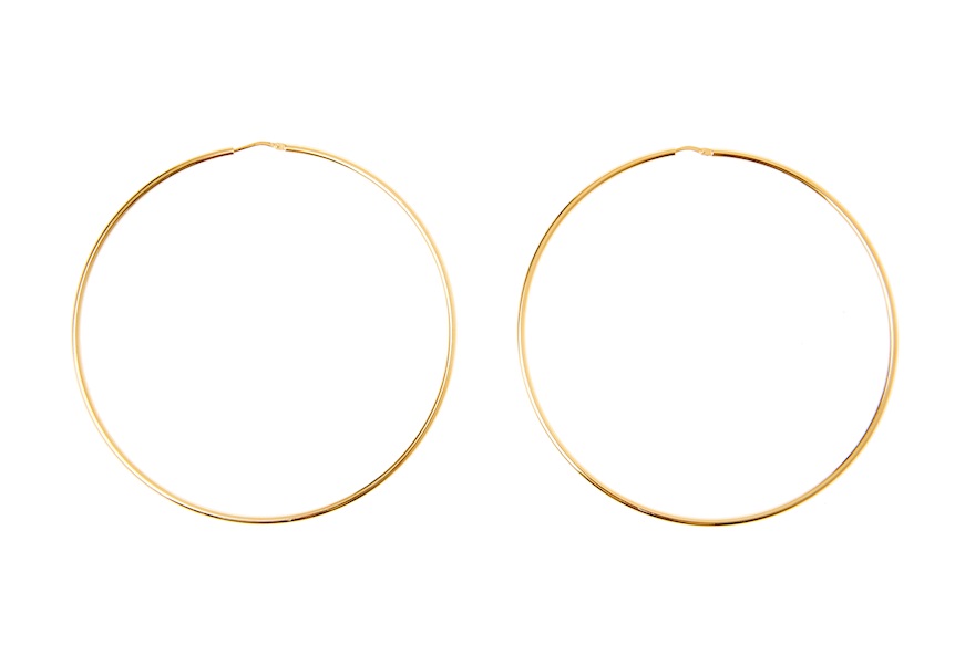 Hoop earrings silver Selezione Zanolli