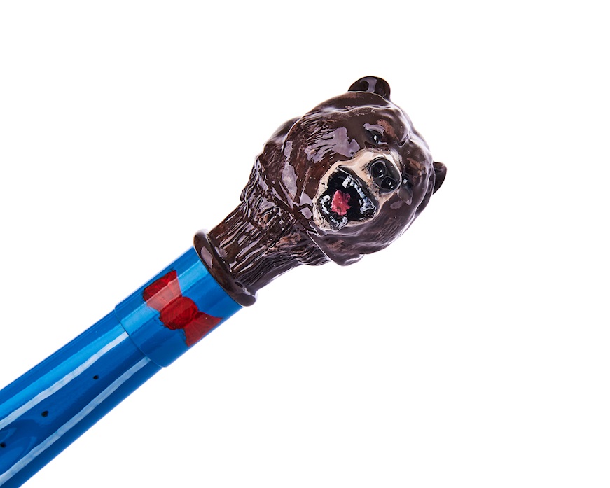 Shoehorn Bear hand-painted Selezione Zanolli