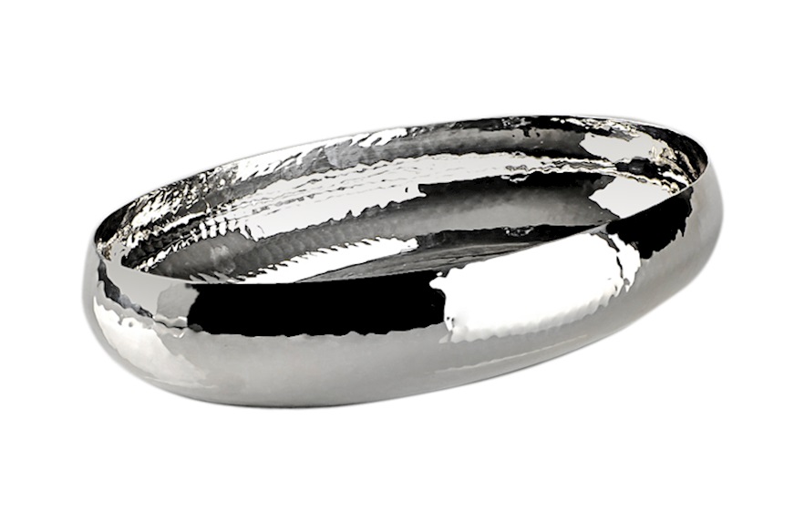 Oval bowl silver plated Selezione Zanolli