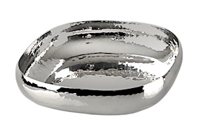 Square bowl silver plated Selezione Zanolli
