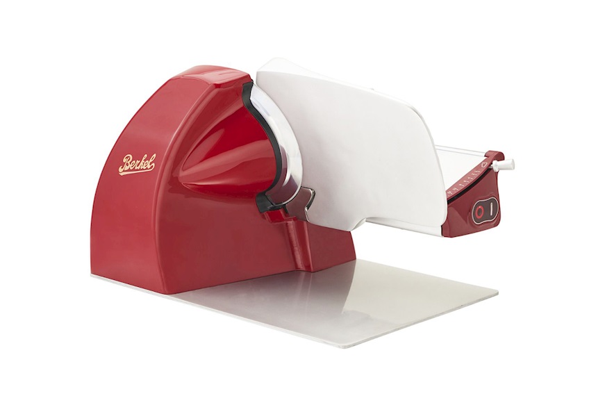 Electric meat slicer Home Line Plus 250 steel red Berkel