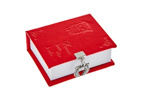 Book Box with Laurel closure Selezione Zanolli
