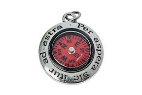 Pendant Compass red Selezione Zanolli