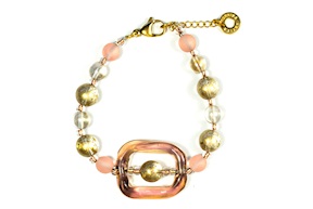 Bracelet Foliage pink Antica Murrina