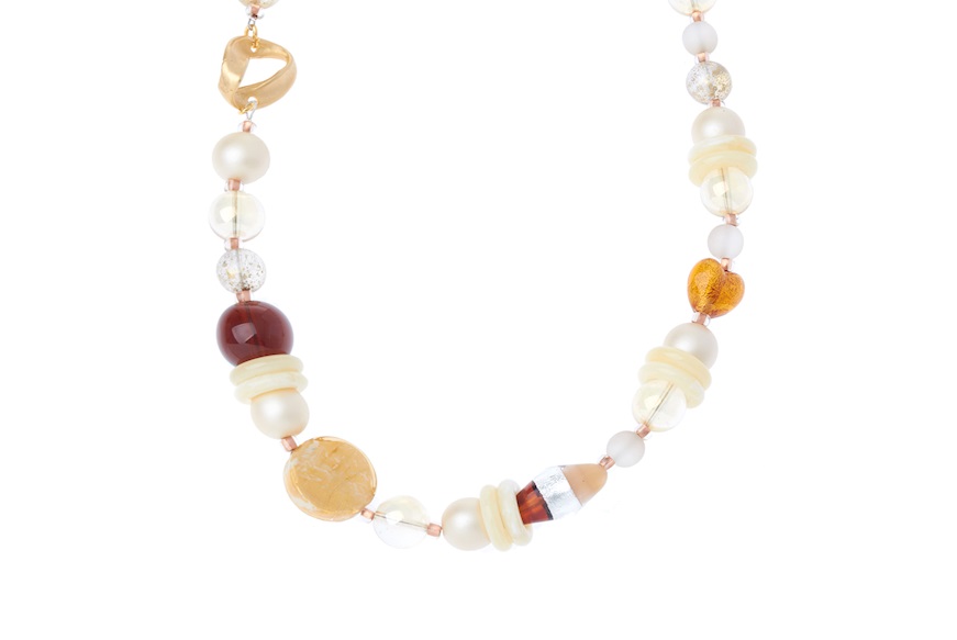 Collana Earth ambra Antica Murrina
