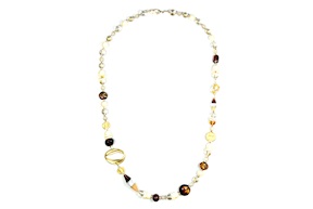 Collana Earth ambra Antica Murrina