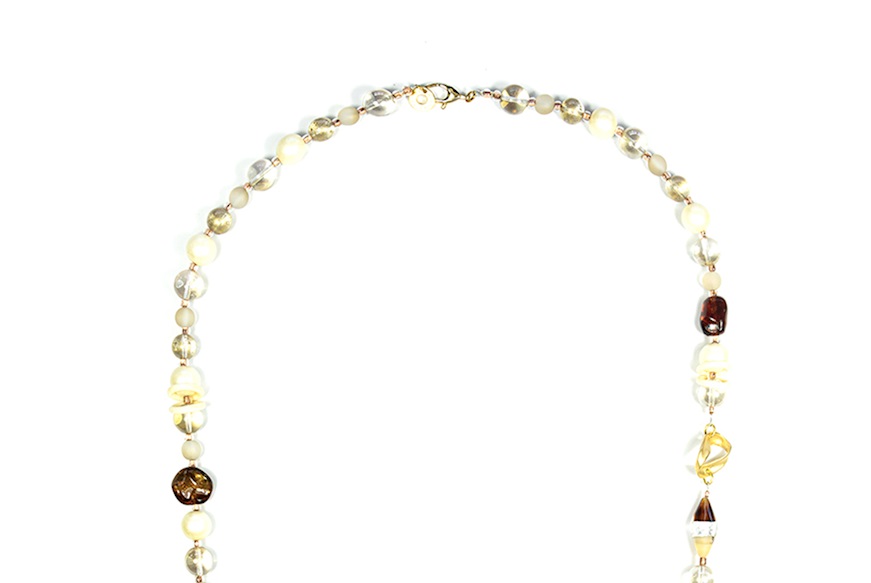 Collana Earth ambra Antica Murrina