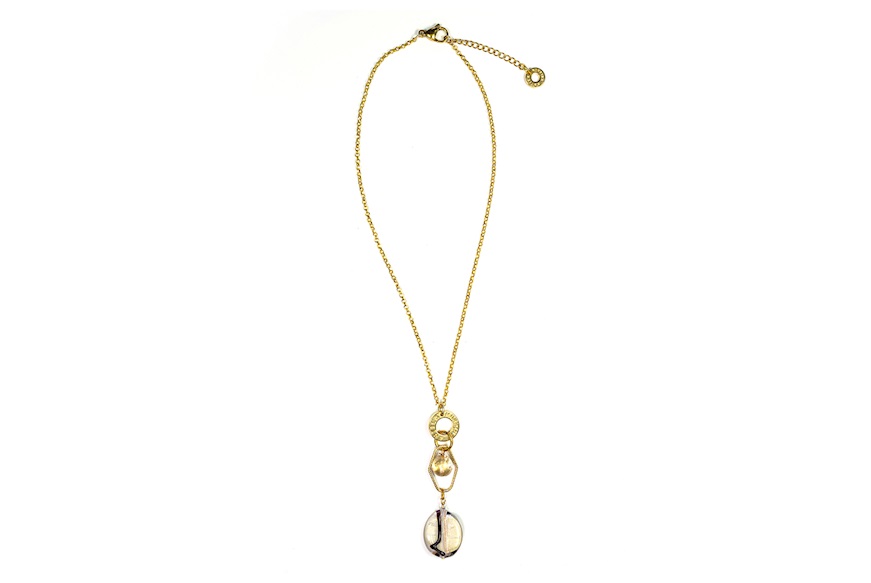 Collana Wood ambra Antica Murrina