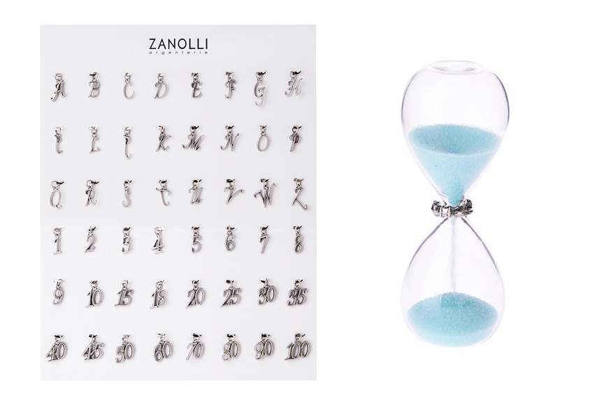 Hourglass with letter or number Selezione Zanolli