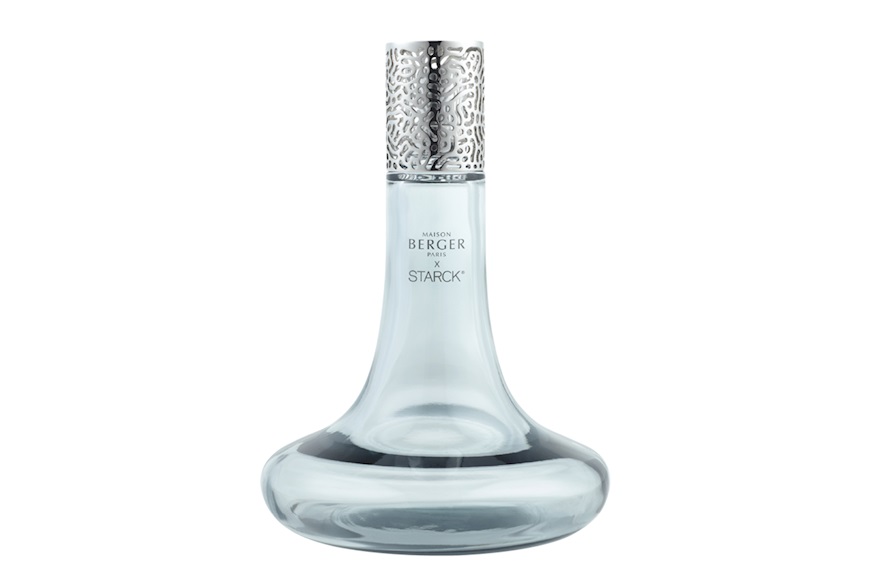 Gift Pack Lamp X Starck Grise with Peau de Pierre fragrance Maison Berger Paris