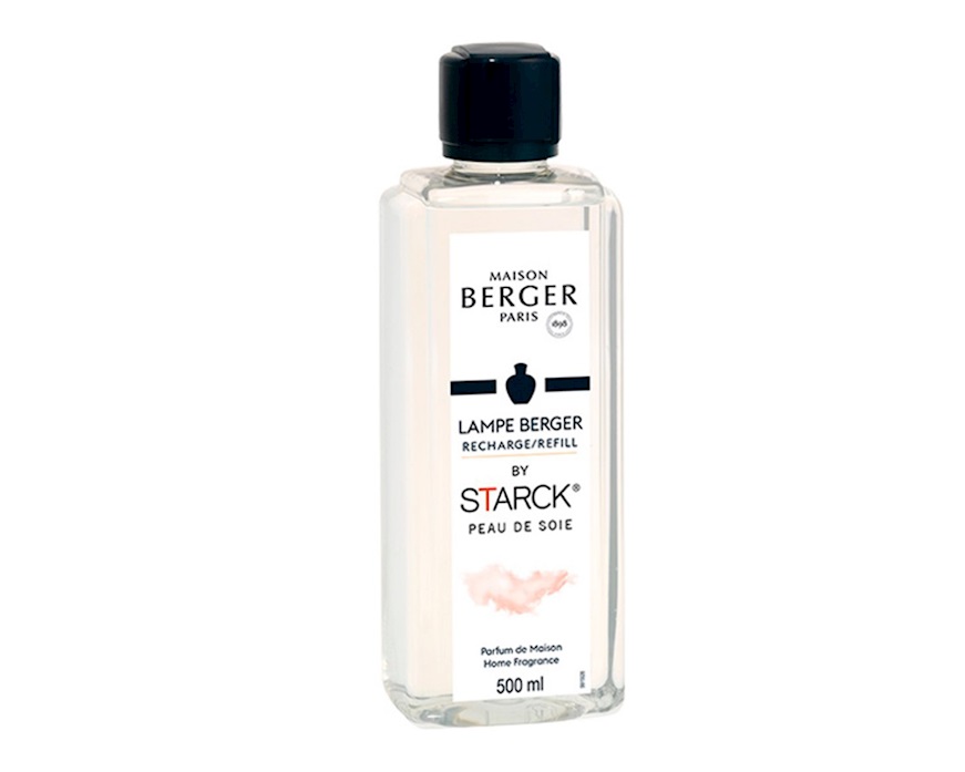 Gift pack lamp X Starck Rose with Peau de Soie fragrance Maison Berger Paris