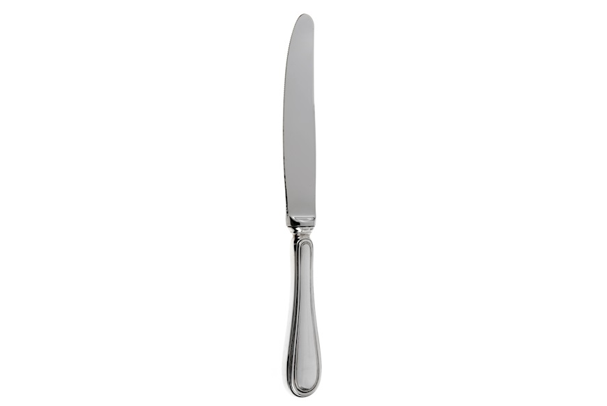 Coltello frutta argento in stile Inglese con logo Selezione Zanolli