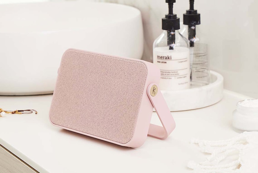 Diffusore musicale bluetooth aGROOVE + Dusty Rose Kreafunk