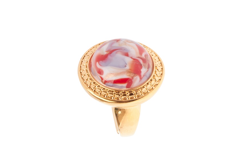 Anello Rain rosso Antica Murrina