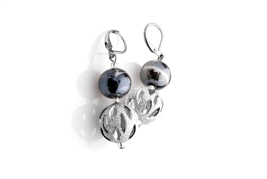 Orecchini In Argento 925 Con Perle Di Conchiglia Naturale Springlight - Gioielli Fatti A Mano, Regalo San Valentino Per Lei - 2